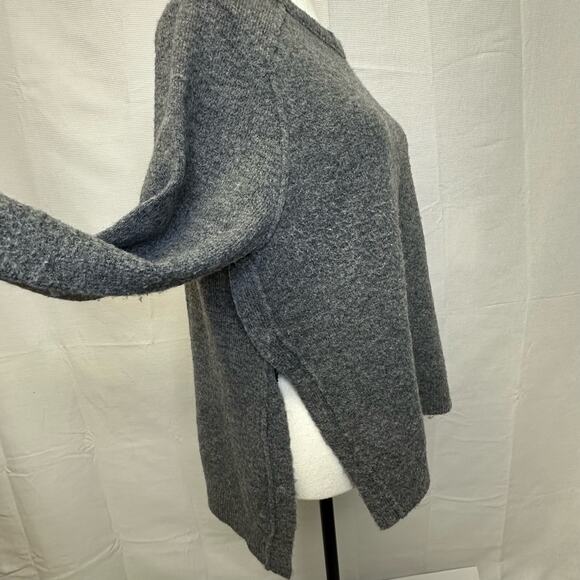 Michael Stars Gray Knit Raglan Sleeve Sweater - Size Small - Picture 2 of 9